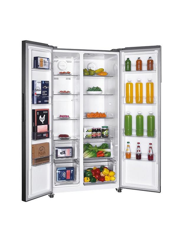 Hoover HHSBSO-6174XK-1 American Style fridge freezer - Inox - Image 3